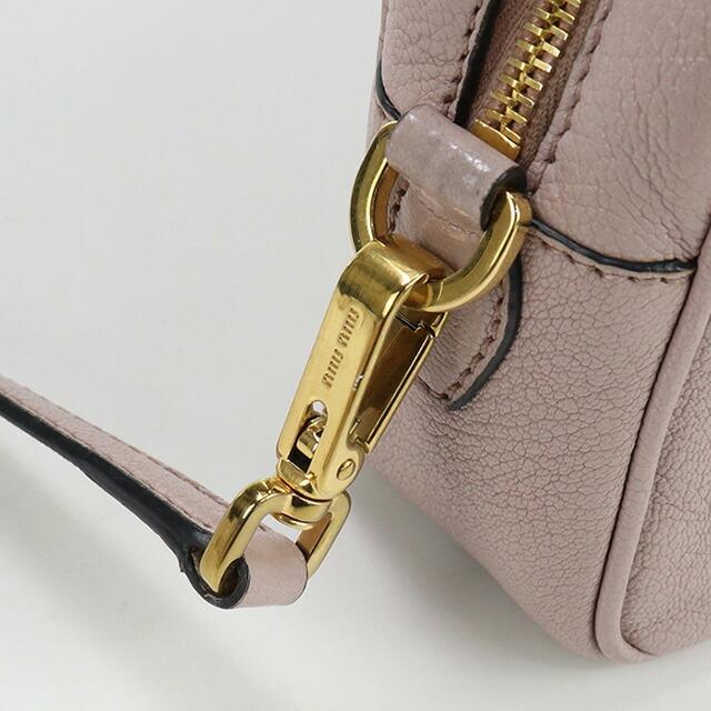 ミュウミュウ ショルダーバッグ 斜め掛け マドラスレザー miu miu（ミュウミュウ） 中古 斜め掛け ショルダーバッグ レディース