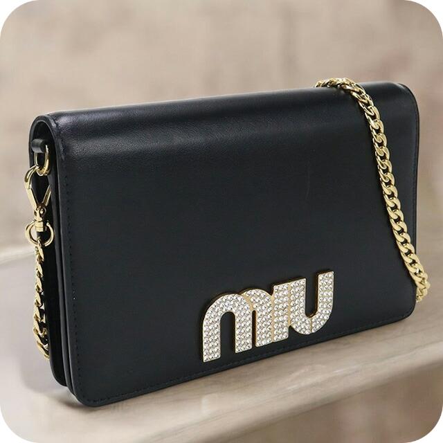 中古 ミュウミュウ チェーンウォレット レディース ブランド MIUMIU チェーンウォレット レザー ブラック 財布 : usdmi79236011 : 腕時計のななぷれ - 通販 - Yahoo!ショッピング 中古 ミュウミュウ チェーンウォレット レディース ブランド MIUMIU チェーンウォレット レザー ブラック 財布 : usdmi79236011 : 腕時計のななぷれ - 通販 - Yahoo!ショッピング