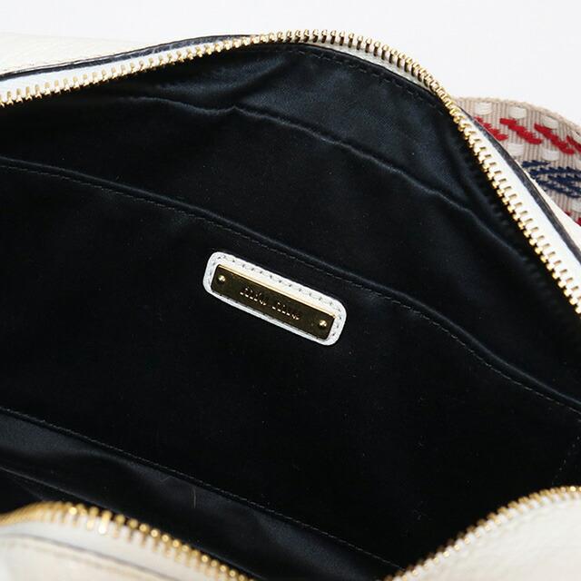 miumiu ミュウミュウ 斜めがけ2wayクロスボディ ショルダーバッグ miu miu（ミュウミュウ） 中古 斜め掛け ショルダーバッグ レディース