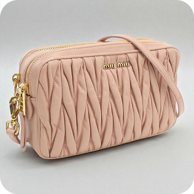 miumiu 斜め掛けバッグ miu 中古 ミュウミュウ 斜め掛け ショルダーバッグ レディース