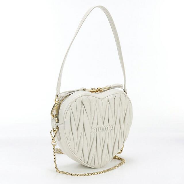 miu 中古 ミュウミュウ 斜め掛け ショルダーバッグ レディース