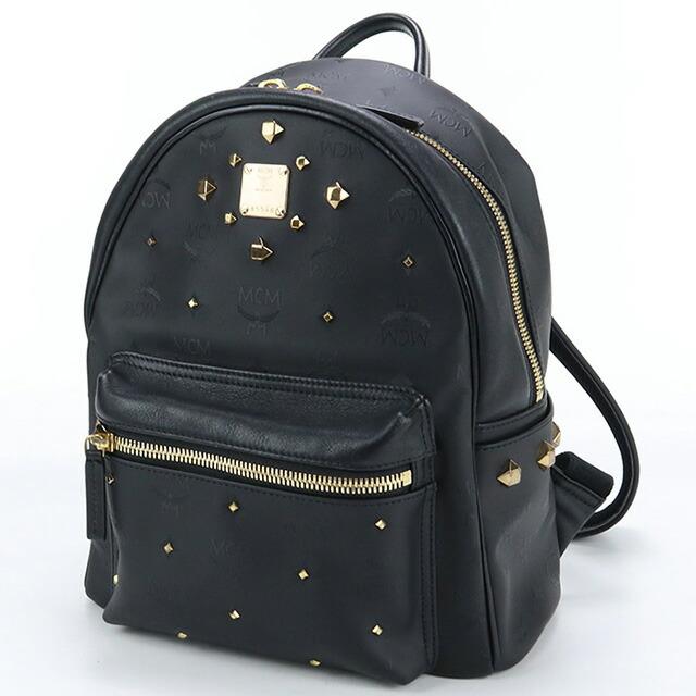 中古 エムシーエム リュック レディース ブランド MCM スタッズ バック