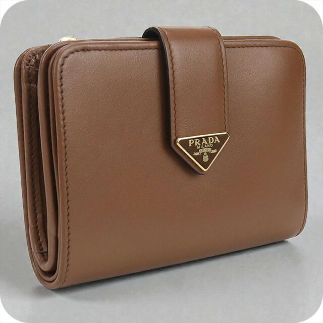 PRADA（プラダ） 中古 二つ折り財布 レディース ブランド シティカーフ