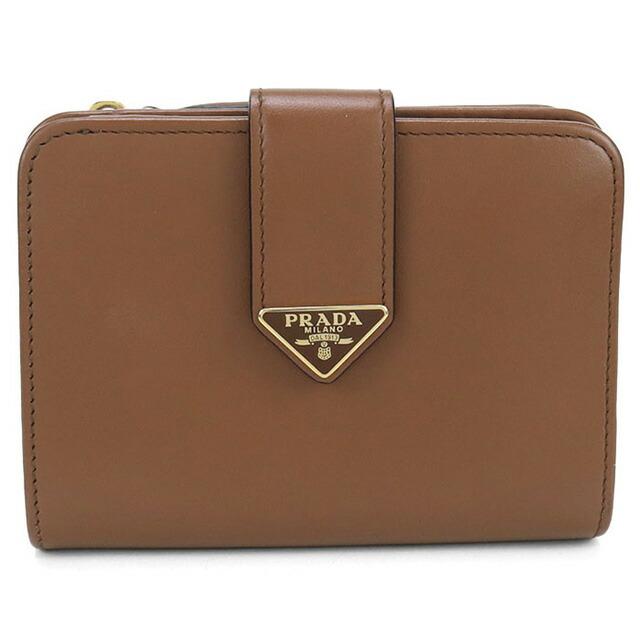 PRADA（プラダ） 中古 二つ折り財布 レディース ブランド シティカーフ
