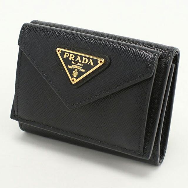 PRADA（プラダ） 中古 三折財布小銭入付き レディース ブランド