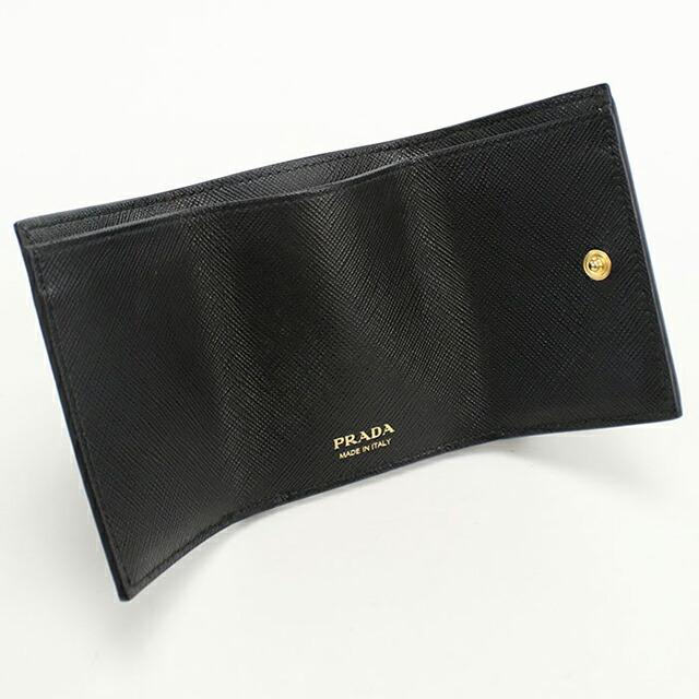 PRADA（プラダ） 中古 三折財布小銭入付き レディース ブランド