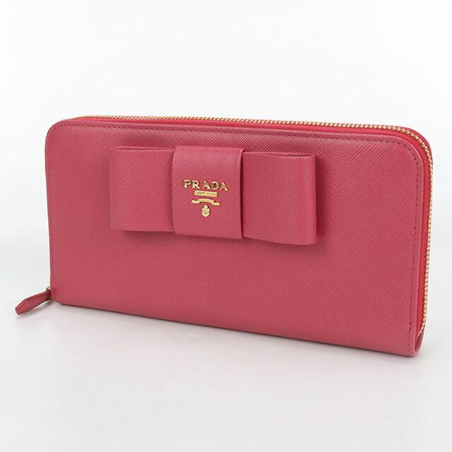 PRADA（プラダ） 中古 長財布 ラウンドファスナー レディース ブランド