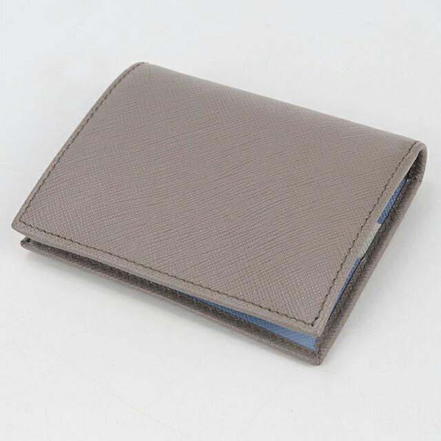 PRADA（プラダ） 中古 二つ折り財布 レディース ブランド サフィアノ 