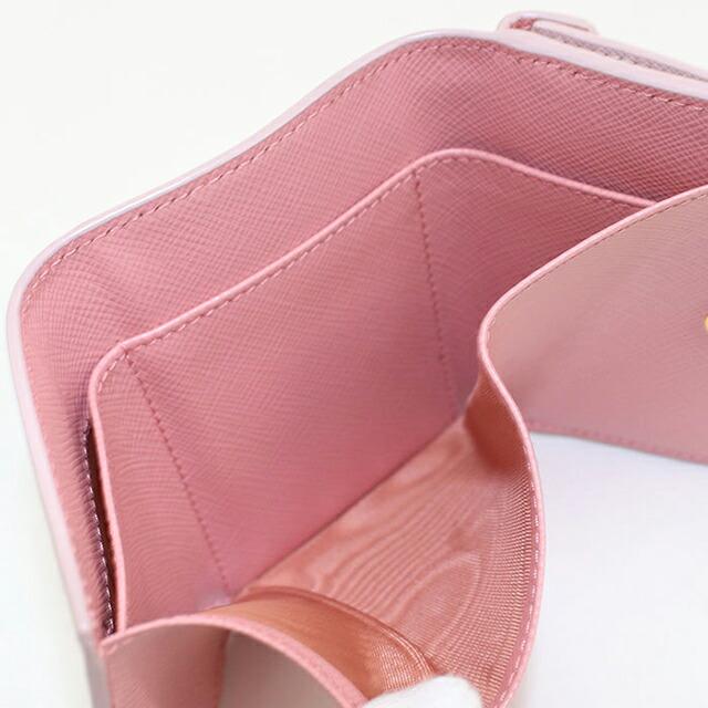 PRADA（プラダ） 中古 三つ折り財布 三折財布 レディース ブランド 