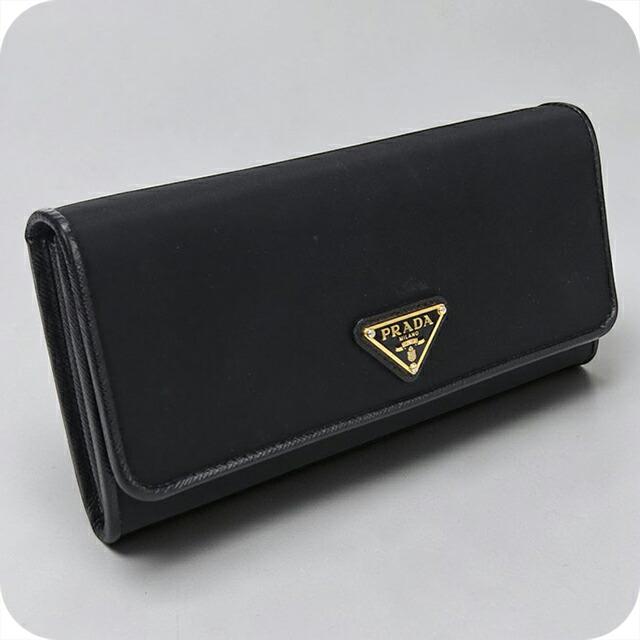 PRADA（プラダ） 中古 長財布ニ折小銭入付き レディース ブランド