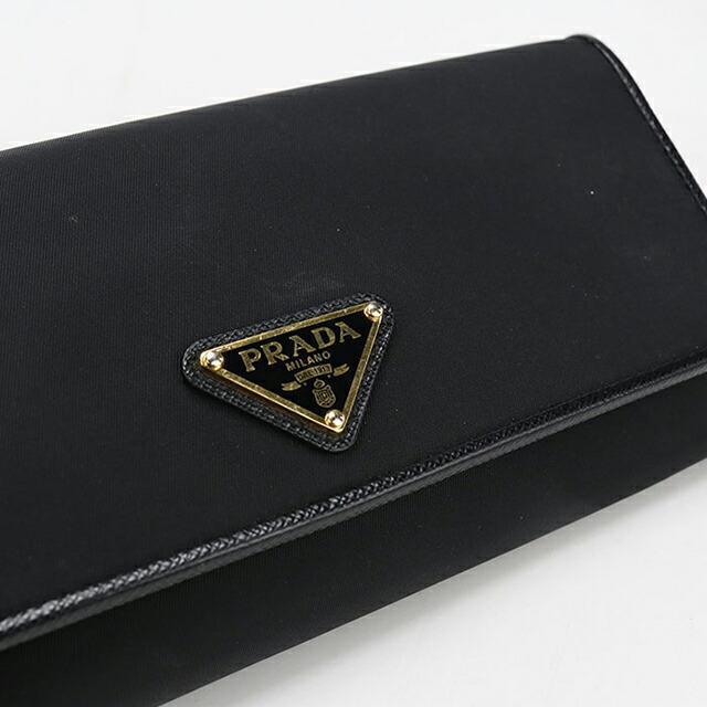 PRADA（プラダ） 中古 長財布ニ折小銭入付き レディース ブランド