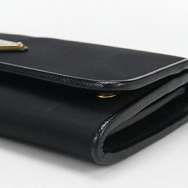 PRADA（プラダ） 中古 長財布 ニつ折り小銭入付き レディース ブランド