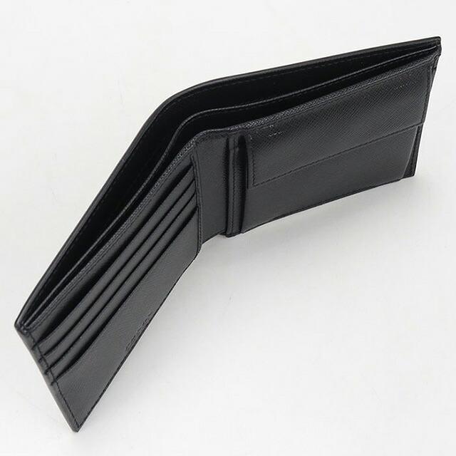 PRADA（プラダ） 中古 二つ折り財布 二折財布 メンズ ブランド