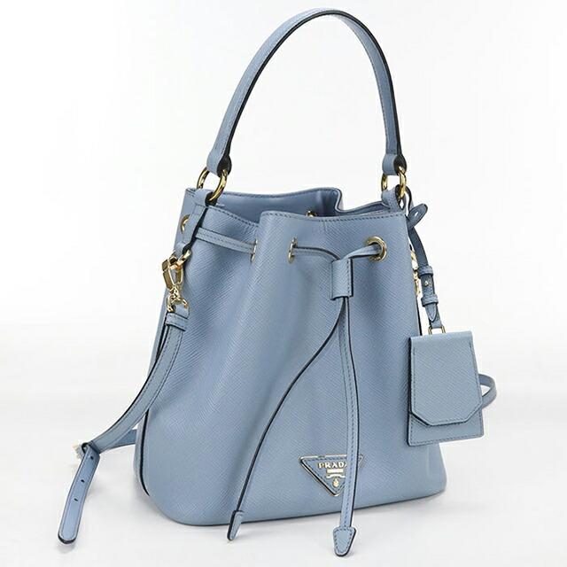 PRADA プラダ サフィアーノレザー 2WAYバッグ ライトブルー PRADA（プラダ） 中古 ハンドバッグ レディース ブランド サフィアーノ