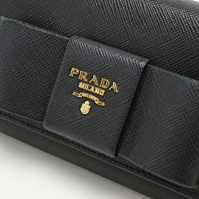PRADA（プラダ） 中古 長財布二折 レディース ブランド サフィアーノ 