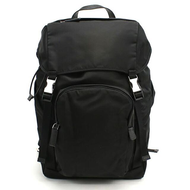 【美品】PRADA バックパック ブラック 2VZ135 中古 PRADA（プラダ） 中古 リュック メンズ ブランド バックパック 2VZ135