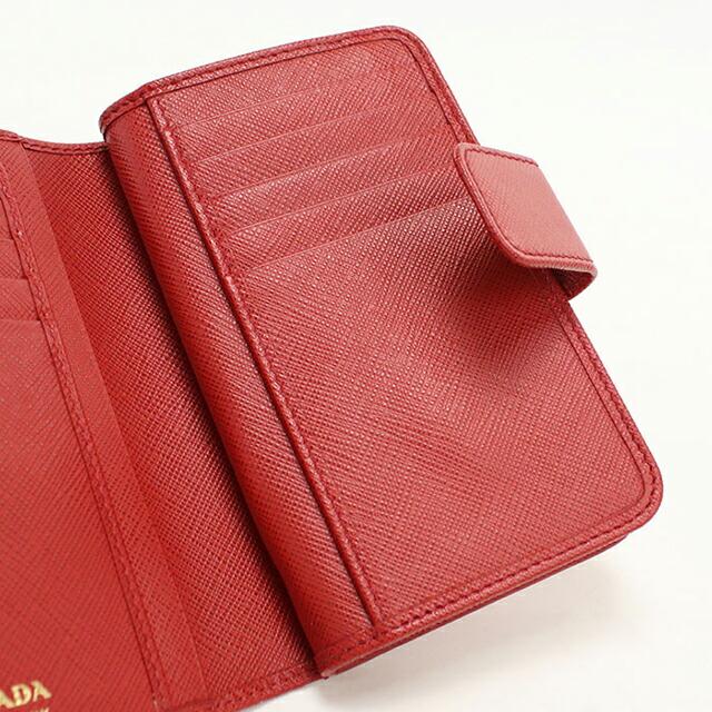 PRADA（プラダ） 中古 二つ折り財布 二折財布 レディース ブランド 
