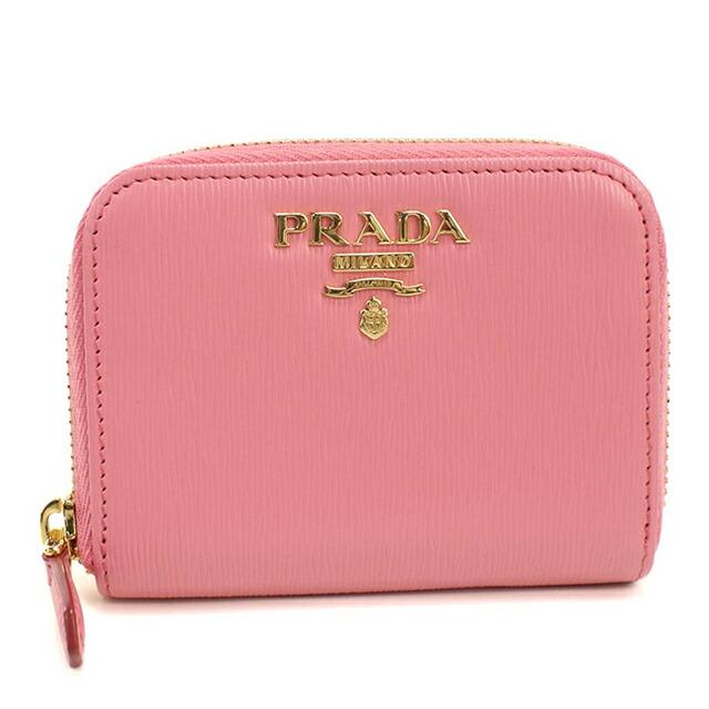 極美品✨ PRADA ポーチ メイクポーチ 小物入れ ピンク サフィアーノ PRADA（プラダ） 中古 小銭入れ レディース ブランド サフィアーノ