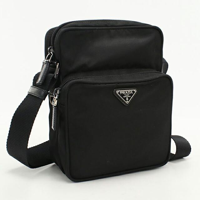 プラダ ショルダーバック PRADA カメラバッグ BT0169 ブラック PRADA（プラダ） 中古 斜め掛け ショルダーバッグ メンズ ブランド