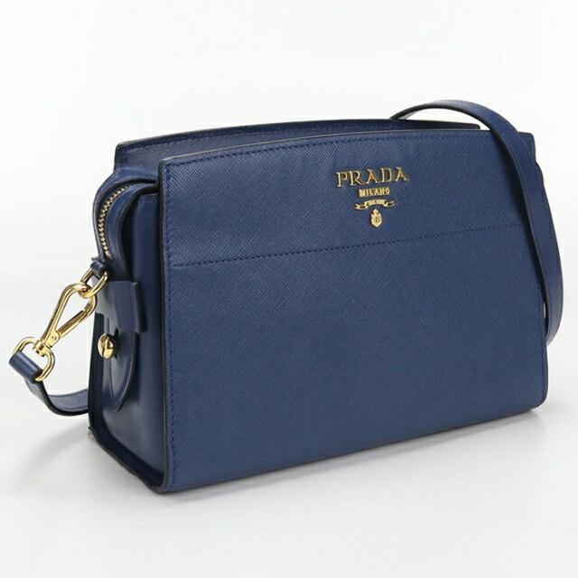 PRADA ネイビー 水着 VULCAN ボタン付き PRADA（プラダ） 中古 斜め掛け ショルダーバッグ レディース ブランド