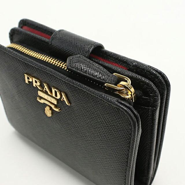PRADA（プラダ） 中古 二つ折り財布 二折財布 レディース ブランド 