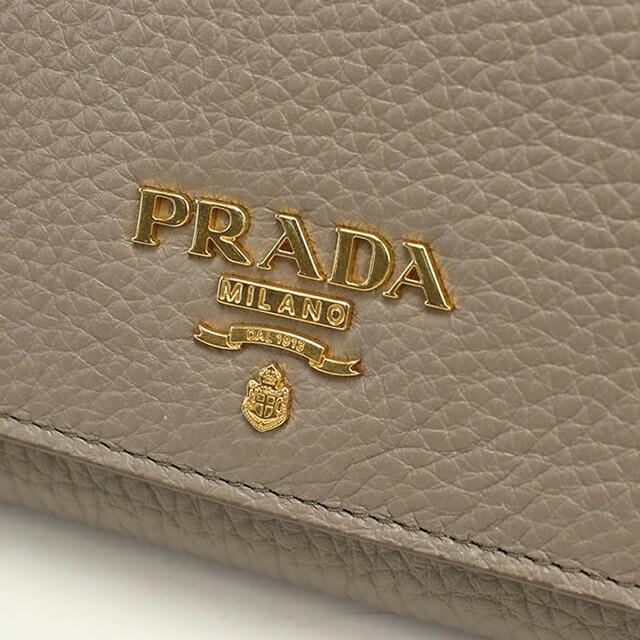 PRADA（プラダ） 中古 長財布 二つ折り レディース ブランド レザー