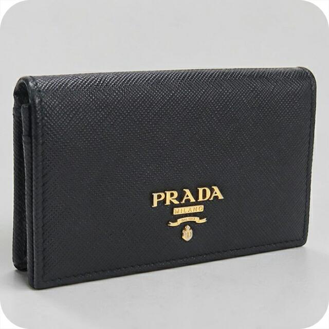 PRADA（プラダ） 中古 名刺入れ レディース ブランド サフィアーノ