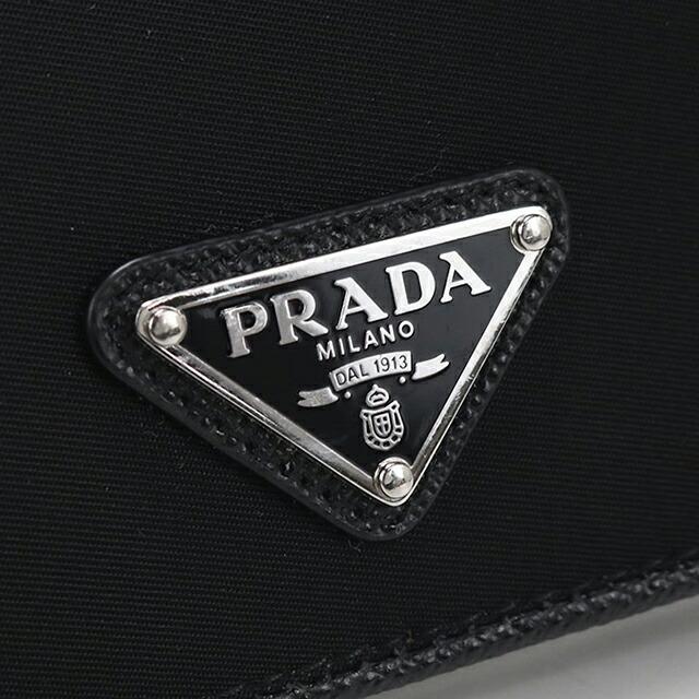PRADA（プラダ） 中古 二つ折り財布 コンパクト メンズ ブランド PRADA