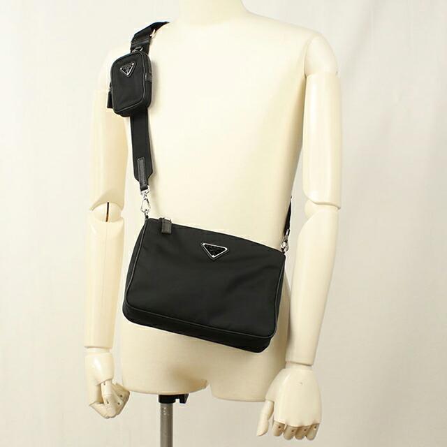 プラダ 2VH113 斜め掛け ショルダーバッグ PRADA（プラダ） 中古 斜め掛け ショルダーバッグ メンズ ブランド