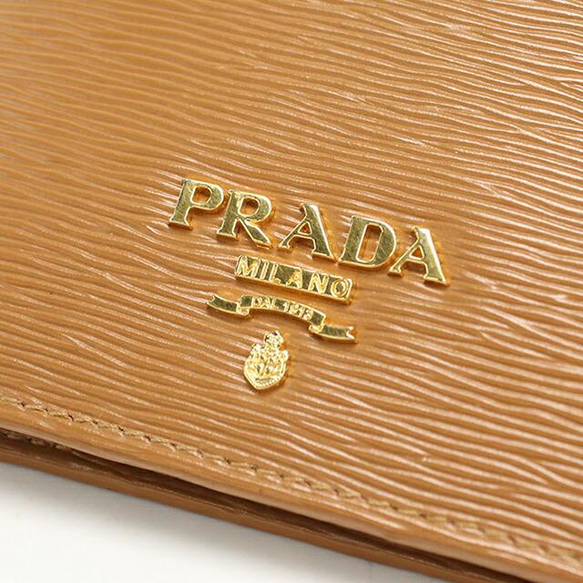PRADA（プラダ） 中古 二つ折り財布 コンパクト レディース ブランド