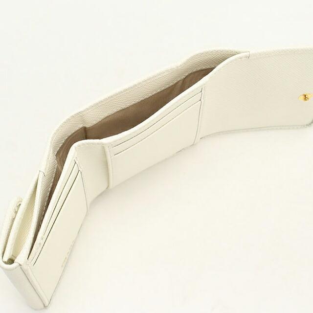 PRADA（プラダ） 中古 三つ折り財布 コンパクト 三折財布 レディース