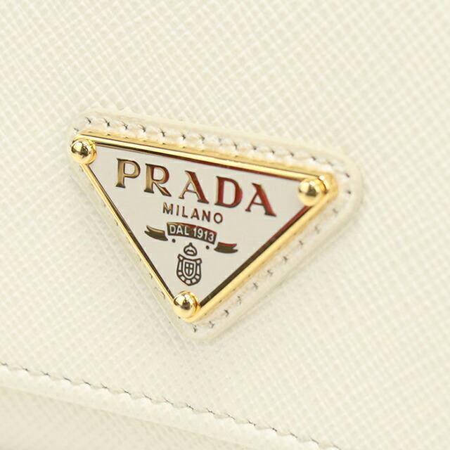 PRADA（プラダ） 中古 三つ折り財布 コンパクト 三折財布 レディース