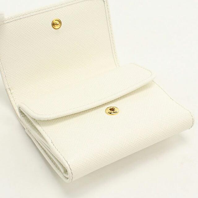 PRADA（プラダ） 中古 三つ折り財布 コンパクト 三折財布 レディース