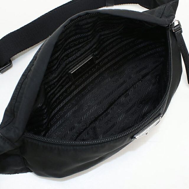 PRADA ブラック ボディバッグ　黒　未使用品 PRADA（プラダ） 中古 ボディバッグ ユニセックス ブランド ブラック