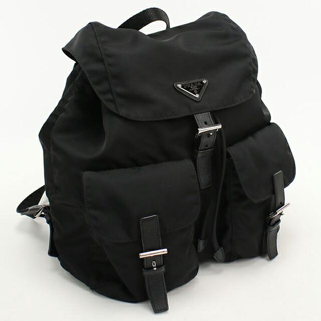 PRADA 黒 リュック　当時物 PRADA（プラダ） 中古 リュック レディース ブランド バックパック