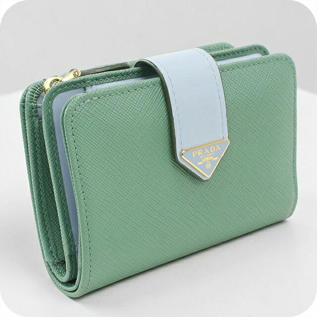 PRADA（プラダ） 中古 二つ折り財布 二折財布 レディース ブランド