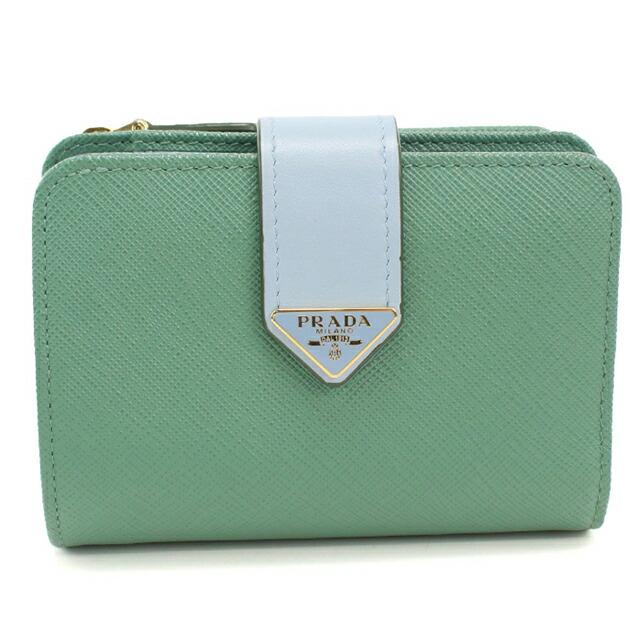 PRADA（プラダ） 中古 二つ折り財布 二折財布 レディース ブランド