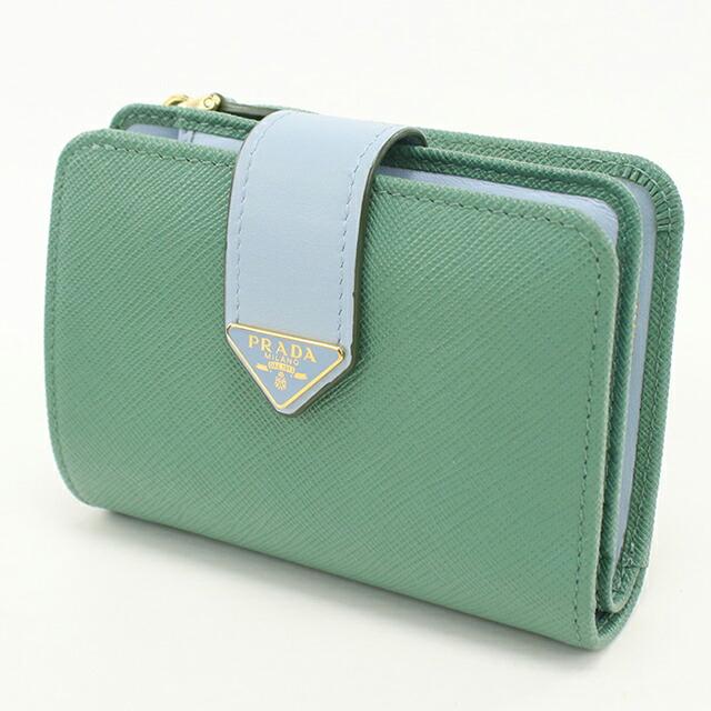 PRADA（プラダ） 中古 二つ折り財布 二折財布 レディース ブランド