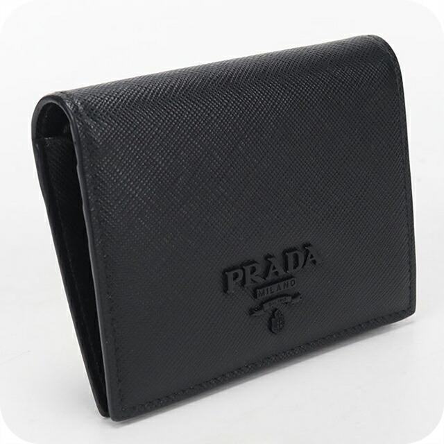 PRADA（プラダ） 中古 二つ折り財布 コンパクト レディース ブランド