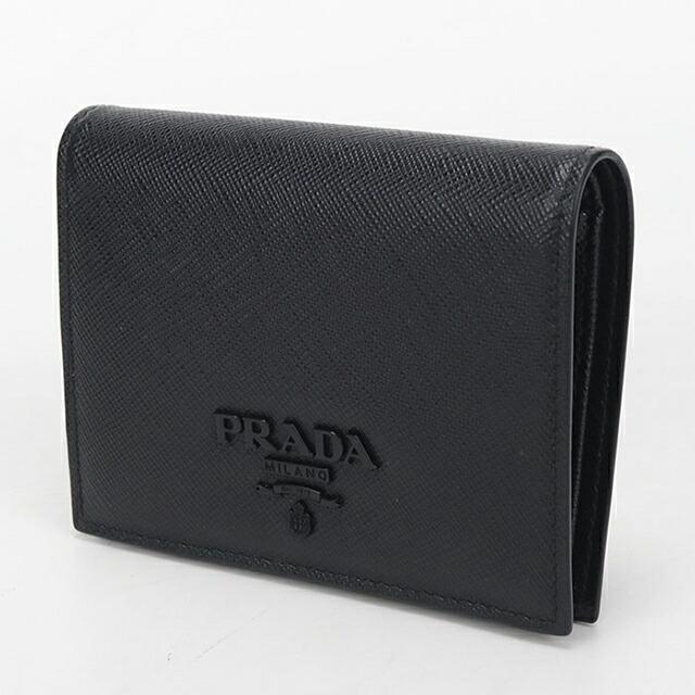 PRADA（プラダ） 中古 二つ折り財布 コンパクト レディース ブランド