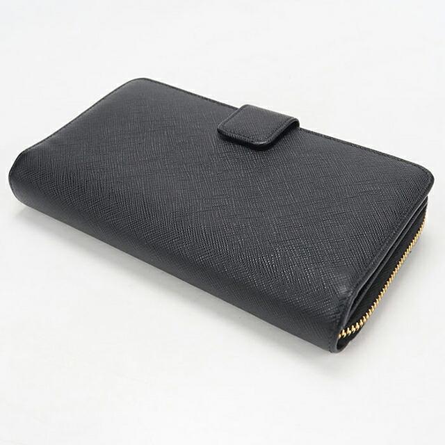 PRADA（プラダ） 中古 長財布二折 レディース ブランド サフィアーノ