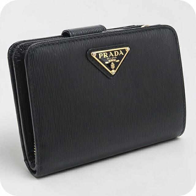 PRADA（プラダ） 中古 二つ折り財布 二折財布 レディース ブランド