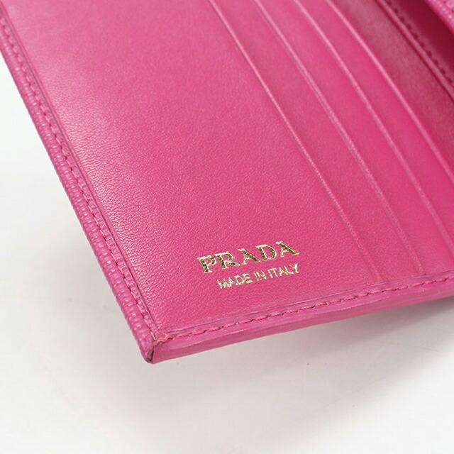 PRADA（プラダ） 中古 三つ折り財布 三折財布 レディース ブランド