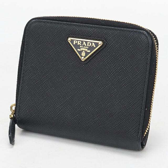 PRADA（プラダ） 中古 二つ折り財布 二折財布 レディース ブランド
