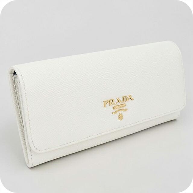 PRADA（プラダ） 中古 長財布二折 レディース ブランド サフィアーノ 