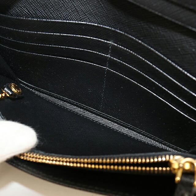 PRADA（プラダ） 中古 長財布二折 レディース ブランド サフィアーノ