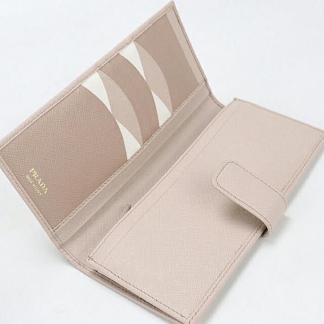 PRADA（プラダ） 中古 長財布二折 レディース ブランド サフィアーノ