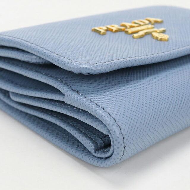PRADA（プラダ） 中古 三つ折り財布 三折財布 コンパクト レディース