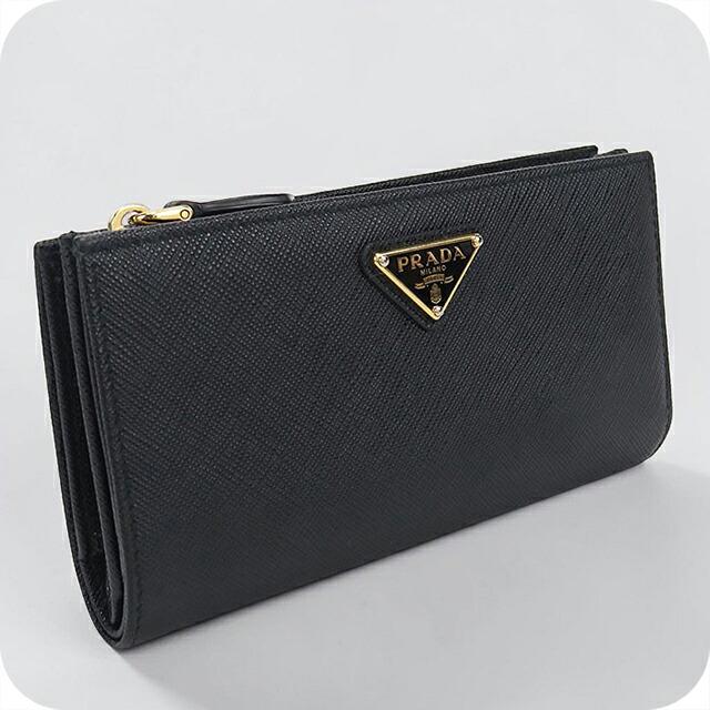 PRADA（プラダ） 中古 二つ折り財布 二折財布 コンパクト レディース