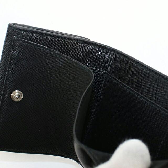 PRADA（プラダ） 中古 三つ折り財布 三折財布 コンパクト メンズ